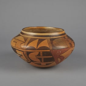 Hopi, Polychrome Pot, ca. 1925