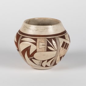 Joy [Second Frog Woman] Navasie, Polychrome Pot