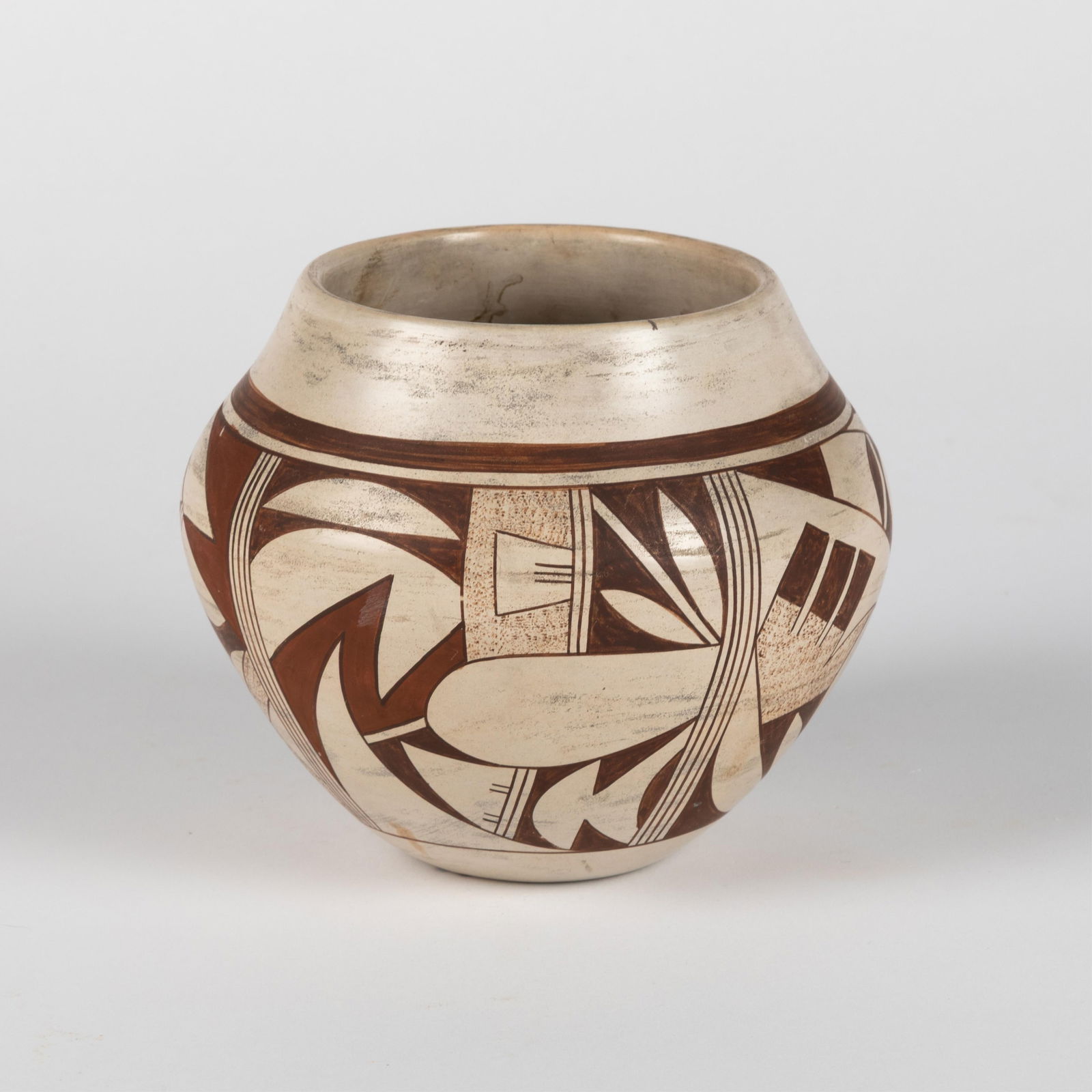 Joy [Second Frog Woman] Navasie, Polychrome Pot (1 of 3)