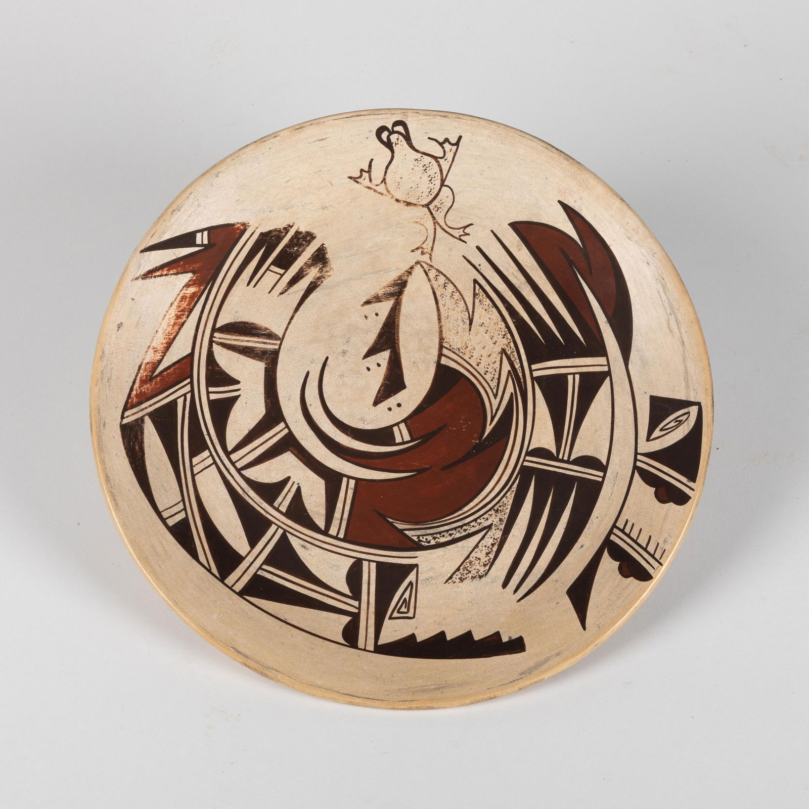Marianne Navasie, Polychrome Plate (1 of 3)