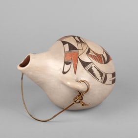 Attributed to [Dee Setalla], Polychrome Canteen, ca. 1980