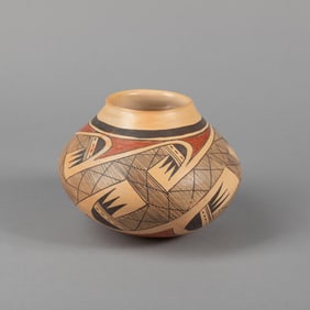 Rachel Namingha Nampeyo, Polychrome Jar with Migration Pattern