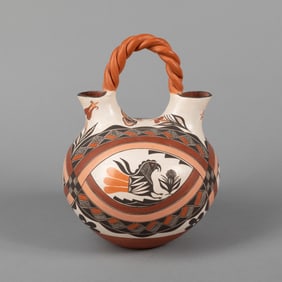 Lily Maria Salvador, Polychrome Wedding Vase