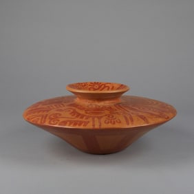 Herón Martínez Mendoza, Redware Flying Saucer Jar