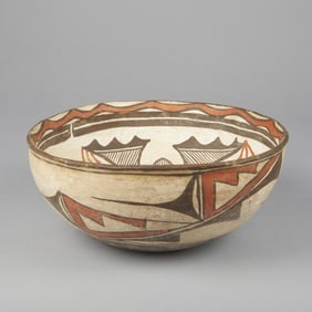 Zuni, Polychrome Bowl, late 19th Century