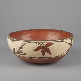 Zia, Polychrome Dough Bowl