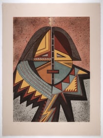 Helen [Tsa-Sah-Wee-Eh] Hardin, Listening Woman, ca. 1981