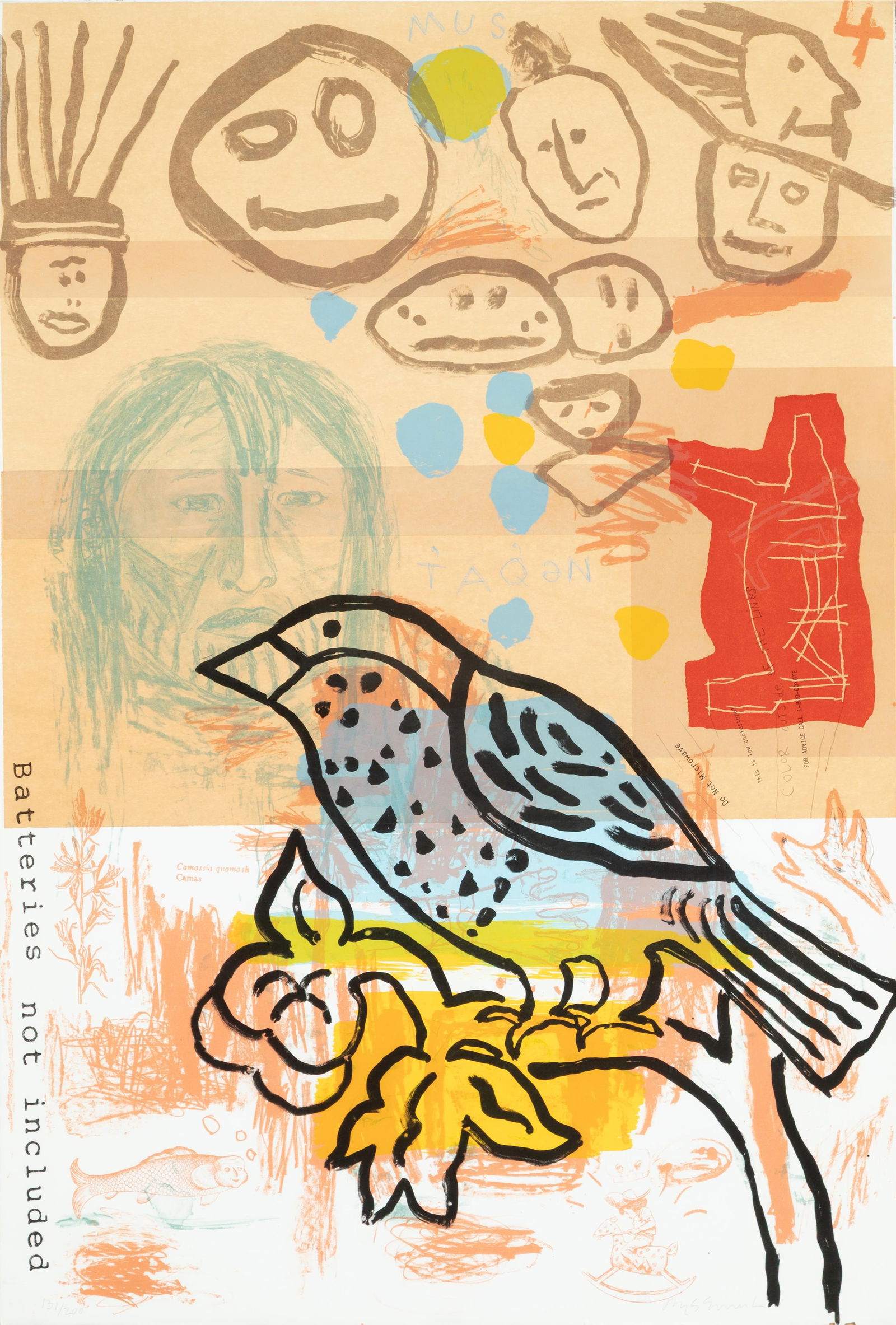 Jaune Quick-to-See Smith, Four Directions (1 of 2)