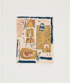 Jaune Quick-to-See Smith, The Hunter of Hungry Horse, 1979