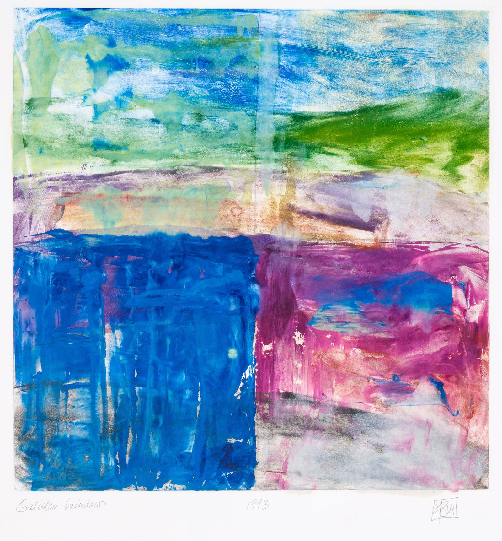 N. Scott Momaday, Galisteo Window, 1993 (1 of 2)