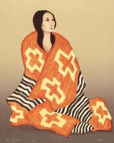 R. C. Gorman, Chief's Blanket (State 1), 1980