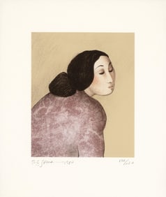 R. C. Gorman, Cholena (State I), 1980