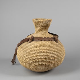 Apache, Basketry Water Vessel, ca. 1900