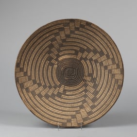 Akimel O'odham (Pima), Basketry Tray, ca. 1900