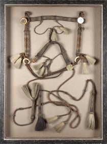 Unknown Artist, Prison-made Hitched Horsehair Bridle, ca. 1915