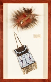 Sioux, Roach with Dispatch Bag, ca. 1880 - 1890