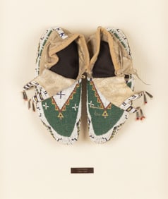 Cheyenne, Pair of Moccasins, ca. 1890
