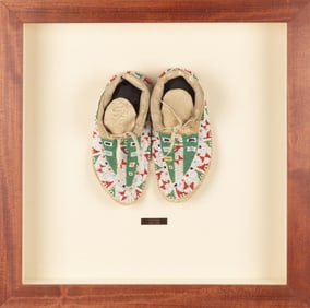 Cheyenne, Pair of Moccasins, ca. 1900