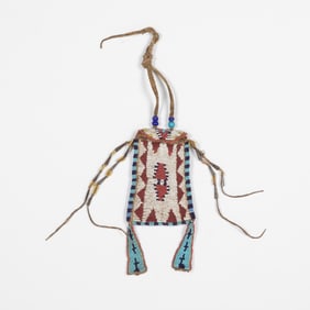 Possibly Ute, Strike-a-Lite Bag, ca. 1895