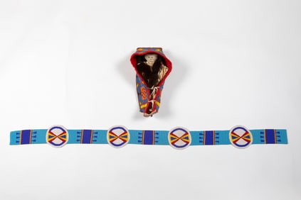 Beaded Belt + Cradleboard