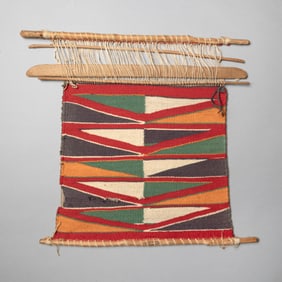 Diné (Navajo), Sampler, ca. 1890