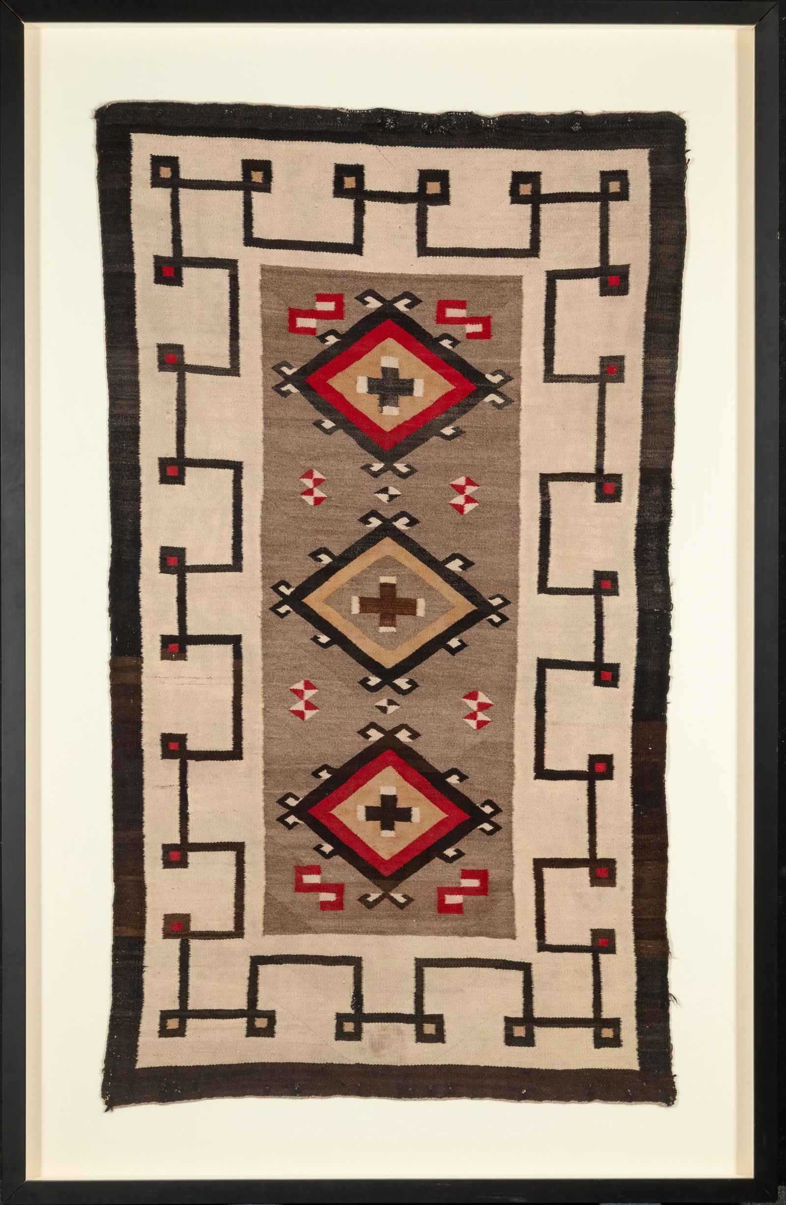 Diné (Navajo), Crystal Rug, ca. 1940 (1 of 1)