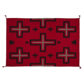 Diné (Navajo), Red Cross Weaving