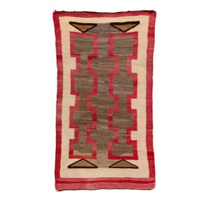 Diné (Navajo), Old Style Crystal Rug, ca. 1925
