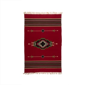 Chimayo, Blanket with Crosses, ca. 1945