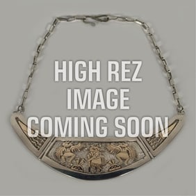 Watson Honanie, Three-Piece Silver and Gold Necklace