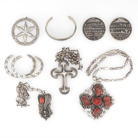 J. Belone et al, Group of Ten Jewelry Items