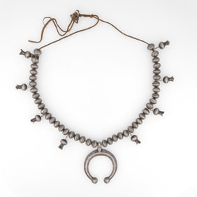 Southwest Style, Squash Blossom Necklace, ca. 1950