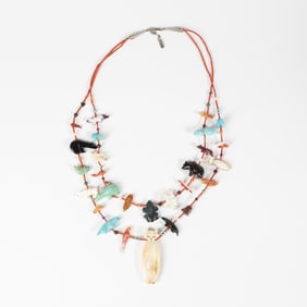 Zuni, Fetish Necklace, ca. 1985