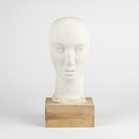 Attributed to [Bruno] [Innocenti], Giovane's Head, 1982