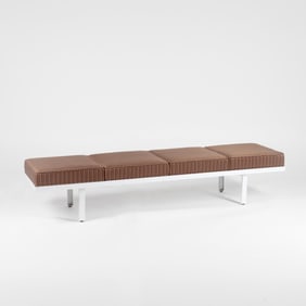 George Nelson + Herman Miller, Upholstered Steel Frame Bench