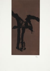 Robert Motherwell, Primal Sign IV, 1980