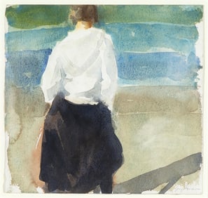 Richard Segalman, Figure in Black and White