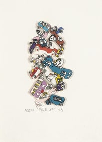 James Rizzi, Pile Up, 1983
