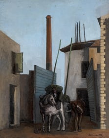 Eugene Berman, L'Écurie, 1930
