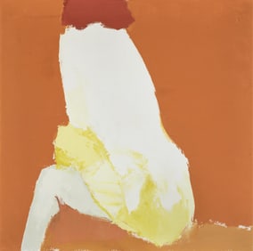 Wesley Rusnell, Study in White and Red #4, 1961