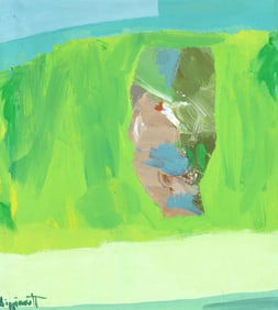 Janet Lippincott, Untitled (Green Abstraction)