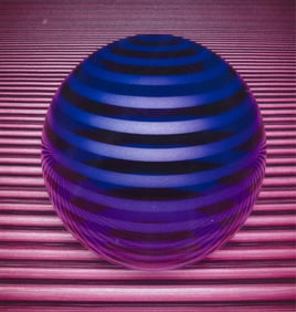 Ronald Wendell Davis, Blue Banded Ball, 2013