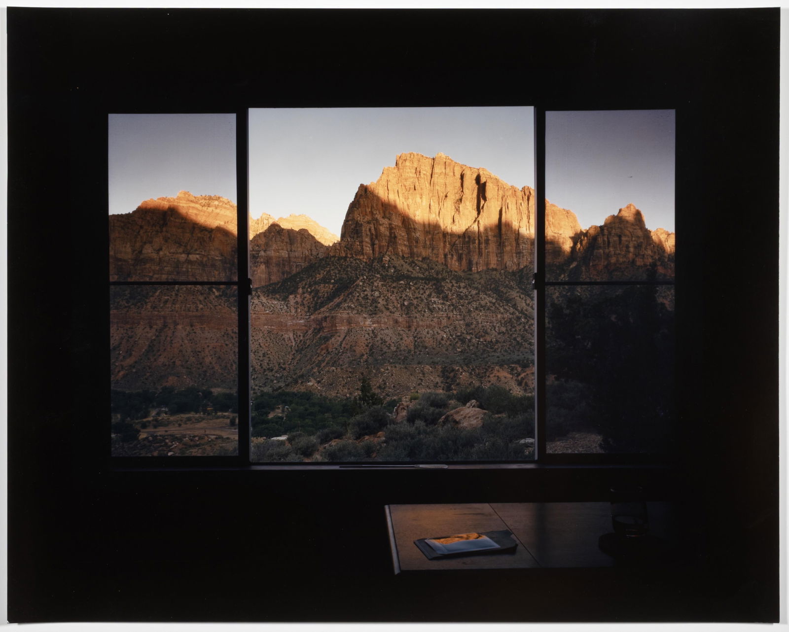 John Pfahl, 2 Balanced Rock Drive, Springdale, Utah, 1980: John Pfahl1939 - 20202 Balanced Rock Drive, Springdale, Utah, 1980chromogenic print, edition 5 of 15inscribed on print verso: 2 Balanced Rock Drive, Springdale, UT 5/15 ?Pfahl June 1980from the Pictur