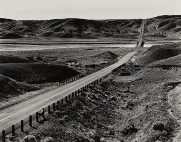 Edward Weston, New Mexico: Santa Fe-Albuquerque Highway, 1937 / ca. 1953 - 1954