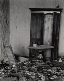 Edward Weston, Interior, Old Adobe, New Mexico, 1937 / ca. 1953 - 1954