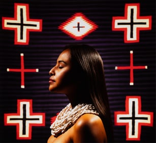 Cara Romero, Chemehuevi b. 1977, TY, archival pigment print on Legacy Platine paper, edition 11 of