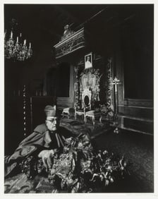 Arnold Newman, Enrique Pla y Deniel, Cardinal Primate of Spain, Toledo, 1964