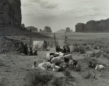 Otto Roach, Indian Family, Monument Valley Arizona, 1950 / 1987