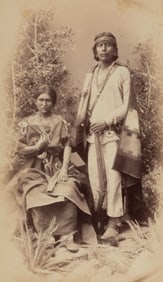 Ben Wittick, Anselino and Pedro, Navajos, ca. 1883