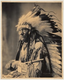 Frank A. Rinehart, Chief Little Wound - Ogalala Sioux, 1899